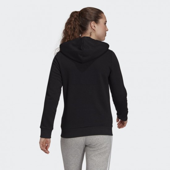 adidas Essentials Fleece 3-Stripes Full-Zip Hoodie