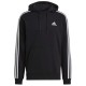 hodies adidas , Μαύρο Essentials  3-Stripes Hoodie