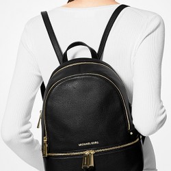 Michael Kors , Rhea Medium Leather Backpack