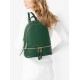 Michael Kors , Rhea Medium Leather Backpack  Racing Green 