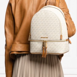 Michael Kors Rhea Medium Logo Backpack