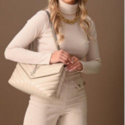 Yves Saint Laurent bags Leather Lou lou 